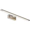 Qazqa jerre - LED Appliques Design - 1 luce - L 62 cm - Acciaio - Design - Bagno