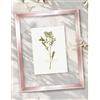 Bildershop-24 Telaio in vetro doppio con doppi vetri, Prio in Oro rosa 15x15cm con vetro acrilico, cornice per quadri con doppi vetri