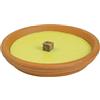 DETERMONDO Candele alla Citronella, Candele Antizanzare Da Esterno, 25 Pezzi, Diametro 17 cm, Fiaccola in Ciotola di Coccio, Repellente per Insetti, Durata 7 ore, Ideale per eventi e Cene all'Esterno