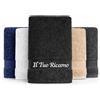 Ristohouse Asciugamano Personalizzato con Nome Ricamato - 100% Cotone 380 g/m² - Morbido e Assorbente - con Passante per Appendere - Idea Regalo Uomo Donna - Vari Colori