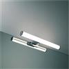 Kovalmax® Lampada da specchio bagno 6 w applique led luce naturale 4000k colore argento