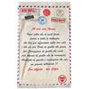 Overthetee Coperta Personalizzata con Dedica Scritta per il Nonno dai Nipoti Plaid in Pile Idea Regalo