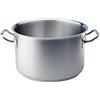 Baldassare Agnelli Pentole Agnelli COIX3104E40, Casseruola Alta in Acciaio con 2 Maniglie in Acciaio, Acciaio Inox 18/10, Diametro 40 cm