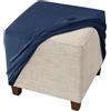 uyeoco Copri Pouf Fodera Poggiapiedi Rotondo/Quadrato/Rettangolare Copripoggiapiedi Elastico 50x50/40 x 40 Cover Sgabello Copertura Protettiva per Ottomana (Color : C, Size : 40X40CM) ( Color : 3@ , Size : 4