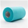 CaiiBtntgb 91m x 15 cm! Tessuto in rotolo di tulle per decorazioni artigianali Tutu Matrimoni Costumi Gonne Feste Regalo Fiocco baby shower, Molti colori disponibili. (Acqua Blu)