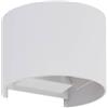 Lindby Applique LED da esterni (Moderno) colore Bianco, in Metallo lampadina inclusa applique lampada outdoor per facciata/parete terrazzo e