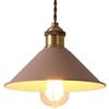 CHUNGYANG Lampade A Sospensione in Metallo,Lampadario Piccolo Colorato Macaron Industriale Vintage,Lampada A Sospensione Semplice da Soffitto E27 Ad Altezza Regolabile,Lanterna Decorativa Artigianale