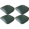 Generic (Set di 1/2/4) Cuscino per Sedia A Ferro di Cavallo in Pelle/Cuscino per Sedile, Cuscini Morbidi E Durevoli, Cuscini per Sedie da Cucina Antiscivolo con Rivestimento Lavabile in Lavatrice