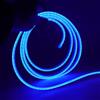 XUNATA 1m Blu Striscia di Luce al Neon a LED con Interruttore, Alimentazione USB 5V, Luci per tubi in PVC Colorato, IP65 Impermeabile, Flessibile, Taglia a Misura