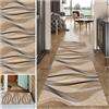 MXOUAJ Tappeto Passatoia Cucina Antiscivolo Tappeto Runner Passatoia 60 x 200 cm Tappeti Runner Ingresso Tappeti per Corridoio Tappeto Runner Cucina Tappeto Lungo per Cucina e Bagn, Soggiorno, Corridoio