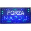 Generic 21 SHOP® Insegna Led Forza Napoli Scritta Luminosa Insegna Luminosa Led