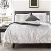 Homemissing Hotel Qualità Bianco Copripiumino Seta Come Raso Biancheria Da Letto Set Estate Reversibile Trapunta/Consolatore Copertura Luna di Miele Sexy di Lusso Morbido Microfibra Singola Dimensione