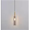 SXYSXYSXY LED Moderno In vetro Dimmerabile Lampada a sospensione Minimalismo Camera da letto Comodino 5W Lampada da soffitto 3000K/4500K/6000K Sala da pranzo Soggiorno 7 * 40CM,D'oro