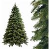 SMEREKA® Albero di Natale 180 cm Realistico 100% Stampato a Iniezione, Realizzato in UE Abete di Natale Nordmann Folto - Artificiale Christmas Tree con Supporto in Metallo