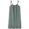 BuFanRenm Camicia da Notte da Donna,Camicia da Notte Estiva Camicia da Notte in Cotone Lavorato a Maglia con Stampa Floreale Abito Intimo Taglie Forti