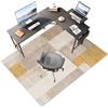 Laegnfho Tappeto Salvapavimento Tappeto Sedia Ufficio Antiscivolo 90 x 120 cm Ufficio Protettore del Pavimento Tappeto per Sedia con Ruote Tappeto Sedia Gaming Pavimenti per Parquet e Pavimenti Duri
