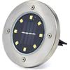 Frilla 3 X Luci da terra a LED solari, Luci Solari Giardino Esterno, LEDs Faretti LED Luce Sepolta, Lampada IP65 Impermeabile | LUMIGARD