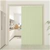 APMOE Tende Oscuranti per Porta, Tende Pieghevoli a Fisarmonica per Armadi Senza Porta Resistente all'Acqua Tenda Divisoria per Interni per Camera da Letto, Finestra, Bagno, Porta(Verde,80x200cm)