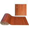 Tata Home Tappeto Passatoia da Cucina Camera o Bagno Bamboo Classico in 100% Bamboo e Fondo in Materiale Antiscivolo misura 50x240 cm Colore Arancio