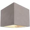 Planetitaly Applique in pietra lampada muro doppio fascio luce parete taverna G9 220V IP20