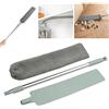 Womdee Spazzola di Polvere da Letto,Cleaner Gap Telescopic Dust Cleaner,Manico Lungo,Piega Flessibile Spazzola del Gap Inferiore,Magico Microfibra Spolverino per Divano Letto Mobili Bottom Clean