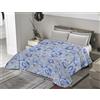 BANZAII TEXTILE INNOVATOR ONLINE Banzaii Trapuntino Singolo 170x260 cm Primaverile Estivo, Copriletto Leggero Trapuntato Imbottito Made in Italy - Alessia Blu