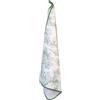 Ricami Fiorentini Baldi Asciugapiatti da Cucina. 100% Cotone toile de jouy. Prodotto Artigianale Toscano (asciugapiatti, verde)