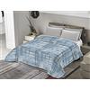 BANZAII TEXTILE INNOVATOR ONLINE Banzaii Trapuntino Singolo 170x260 cm Primaverile Estivo, Copriletto Leggero Trapuntato Imbottito Made in Italy - Gaia Azzurro