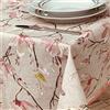 Manifattura Tessile Tovaglia Antimacchia Cotone Resinato Liquidproof per Uso Interno ed Esterno (Magnolia, Ovale x12 270)
