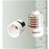 TEKHOME 12 Pezzi Adattatore per Lampadina da E27 a E14, Convertitore Attacco E27/E14, Compatibile LED e Incandescenza, Colore Bianco- D-E27-E14