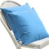 SWJ-swjssb Fodere per Cuscini 80x80 Esterno Giardino Copricuscini Impermeabili Divano Set Da 2 Federa Cuscino 60x80 70x70 Grande Copri Cuscino Decorazione Sofa pillow Covers(Azzurro chiaro,40x70 cm Set of 2)