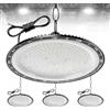 Hondony 4Pack 500W Faretto LED UFO, 50000LM lampada led illuminazione industriale Impermeabile IP65 6502K Bianco Freddo per Garage, Officina, Fabbrica, Corridoio, Parcheggio, Stadio coperto