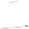alfalux Lampada A Sospensione LED Lampada Da Soffitto LED In Metallo Regolabile In Altezza 30-150 cm Luce Fredda 96 cm WI96LED-4K-WEIß