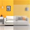 Dimexact Pellicola Decorativa Autoadesiva per Finestre con Motivi Strisce, Strisce 44 Mm, 1,52 m x 10 m, in Rotolo