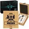 Maverton Set Cavatappi da Vino - Kit da Sommelier Degustazione Perfetta Personalizzato - Scatola in Legno di bambù + 4 Pezzi di Accessori Vino - Regalo Uomo - Anni gioiosi