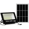 Generico Faro a LED 800W con Pannello Solare IP66, Sensore Crepuscolare e Telecomando | SMD Ultra Luminoso da Esterno | [Classe di efficienza energetica A+++]