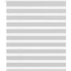 vidaXL Tenda a Rullo Zebra Larghezza Tessuto 130,9 cm Poliestere, Tenda a Rullo Zebra, Tenda a Rullo Doppia, Tenda Zebra per Finestra