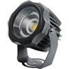 QICBYING Proiettori A LED A Lungo Raggio - Faretto A Fascio LED Luci, Luci Per Alberi Rotonde COB Da 220V, Proiettore Ad Angolo Regolabile A LED, Per Esterni, Pareti, Pubblicità/insegne/luci Da Prato ( Color :