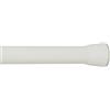 CINTACOR Barra per tende allungabile senza forare Ø28 mm in metallo, Facile Installazione, Aste per tende Premium CINTACOR Colore Bianco 120-210 cm