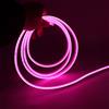 XUNATA 4m Rosa Striscia di Luce al Neon a LED con Interruttore, Alimentazione USB 5V, Luci per tubi in PVC Colorato, IP65 Impermeabile, Flessibile, Taglia a Misura