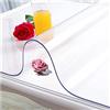 SSFMSF Protettiva Trasparente Per Tavolo,Pellicola Protettiva Pvc Alta Qualità Lavabile Impermeabile Resistente Calore,Supporto Personalizzato,Adatto Per Cucina E Giardino(Color:2mm,Size: 35x35cm)
