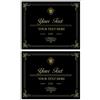 ETIKIDS 12 Etichette Personalizzate adesive per Bottiglie di Spumante, Vino e Champagne. Ideali per Natale, Compleanni e anniversari
