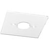 Top Light PLAFONIERA MODERNA LED GX53 L 25 CM BIANCO