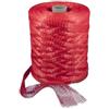 Euroshoppingonline Rotolo Rete Retina Sacco Sacchi caciocavallo Frutta secca Sacchetto Noci nocciole meloni Castagne cipolle Aglio Rocchetto 1000 mt (Rosso)