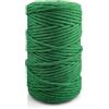 Netuno 1x corda macramè colorata verde 5 mm 100 m corda cotone singola ritorta corda naturale colorata per macramè filo singolo macramè cordoncino colorato filato gomitolo cotone uncinetto