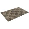 EUROSTYLE Tappeto PASSATOIA 100% Cotone Metro Scozzese Tinto Filo per Bagno, Cucina, Sala (50X230 CM, Marrone)