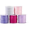 PH PandaHall PandaHall 109.3yards/rotolo 1mm Intrecciato Nylon Cord 5 Colori Macrame Filo Perline Cavo per Bracciali Collane Persiane gioielli artigianato fabbricazione
