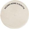 MAYRA Tovaglietta Personalizzata con Nome o una Scritta Ricamato Tovagliette per Colazione tipo Tovagliette Americane Paglia Rotonde 35cm diametro - Idee regalo per la Casa (Avorio)