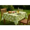 texpot Tovaglia cerata, lavabile, motivo margherite, per tavolo da giardino, 140 x 340 cm