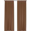 Domus&Trend - Tende Oscuranti per Interni 1 Pannello 140x280, Tende Camera da Letto Soggiorno Moderne Ignifughe Isolanti Passanti Nascosti, Tenda Oscurante Antirumore Coprente 100% Made in Italy, 2 Pz